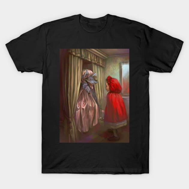 Little Red Riding Hood T-Shirt by chamito